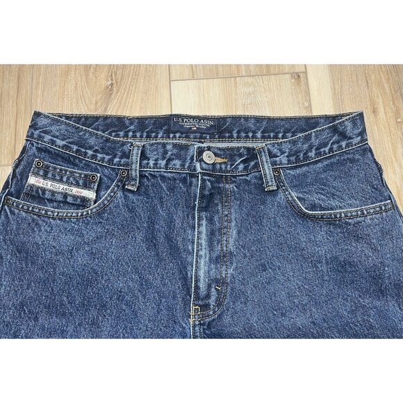 Vintage US Polo Assn 1890 Straight Jeans - Men Size 32 X 32 - Picture 8 of 16